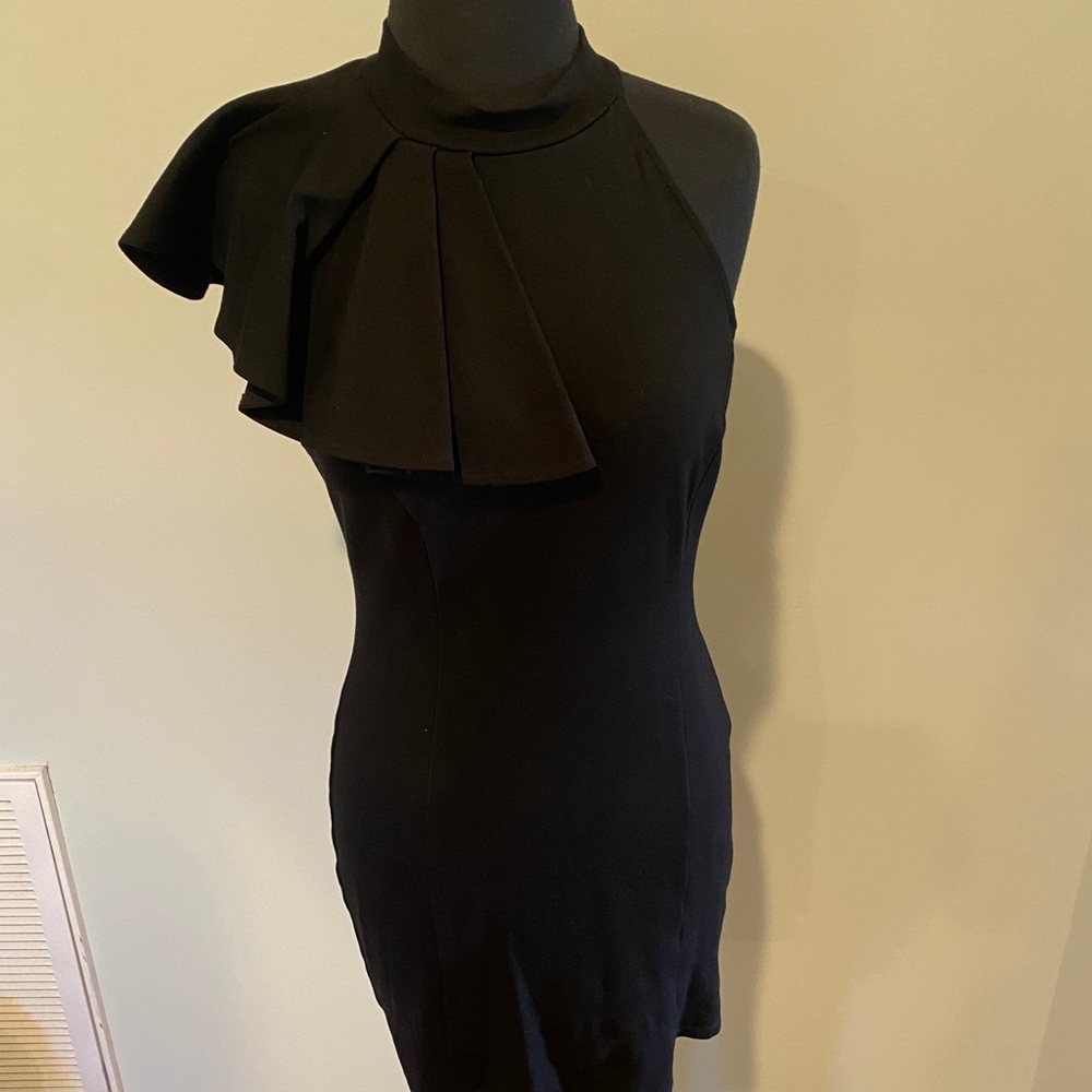 Karlie Bodycon Ruffle Dress